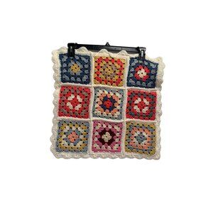 Grandma Squares Grandma Core Knit Pocket multicolor Button